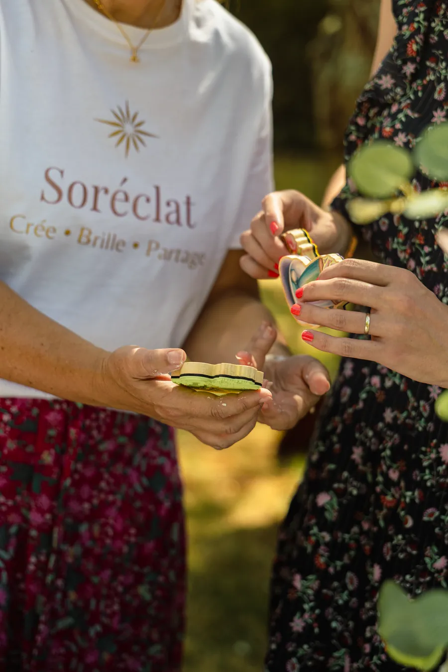 Matériel créatif fourni lors des ateliers Soréclat